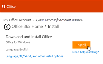 download office 365 for pc